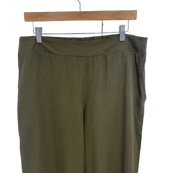 Christina B. Linen Blend Pants - Picture 2 of 6